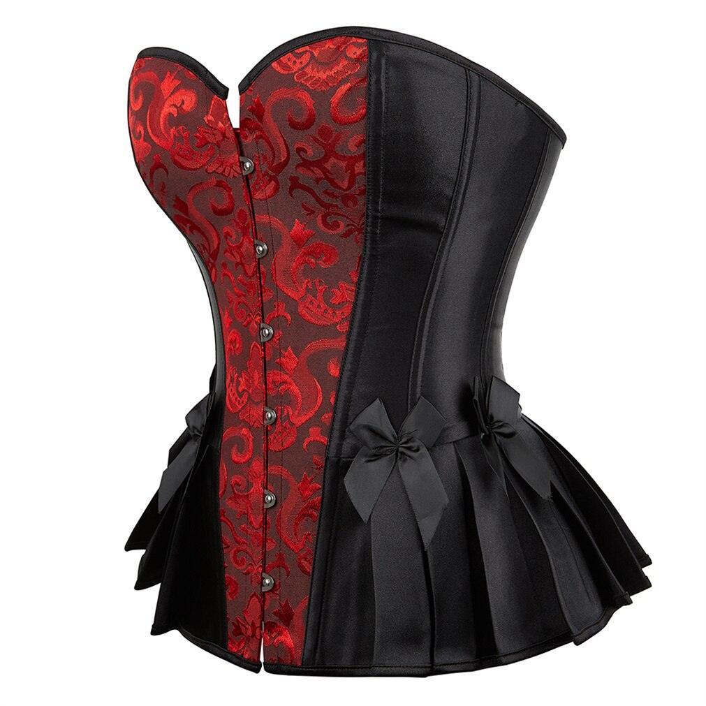 Overbust Bustier Printing Corsets - LUSTLOVER