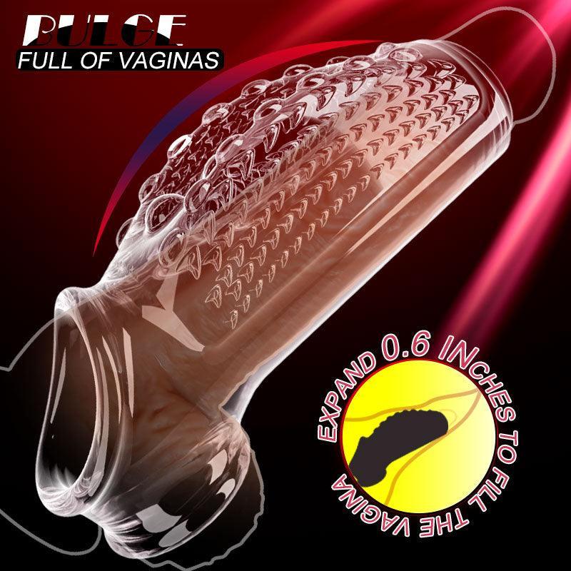 Penis Enlargement Stretcher Extender Sleeve - LUSTLOVER