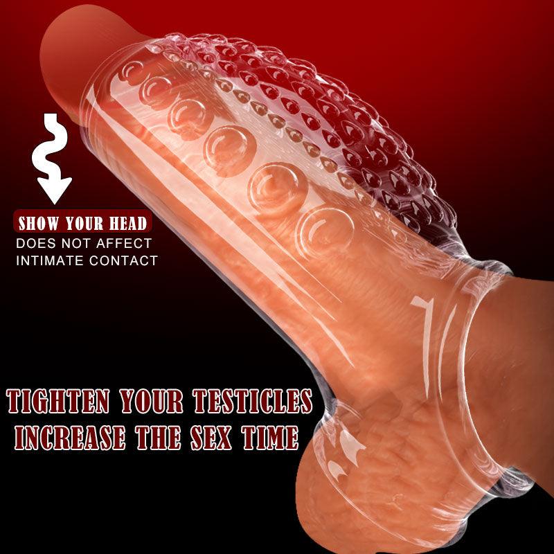 Penis Enlargement Stretcher Extender Sleeve - LUSTLOVER