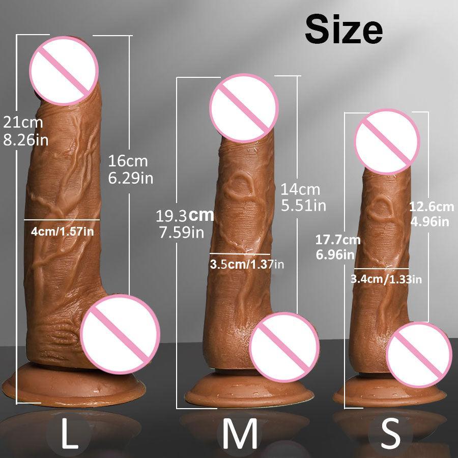 Realistic Huge Dildo Strap On Kit - LUSTLOVER