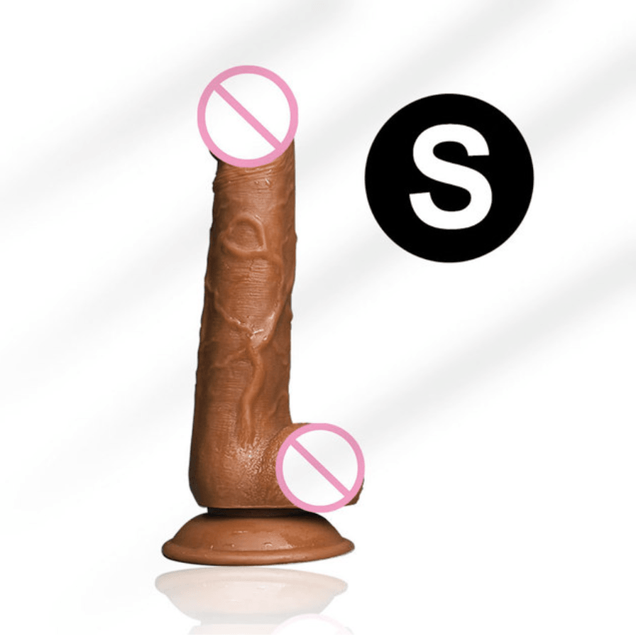 Realistic Huge Suction Cup Dildo - LUSTLOVER
