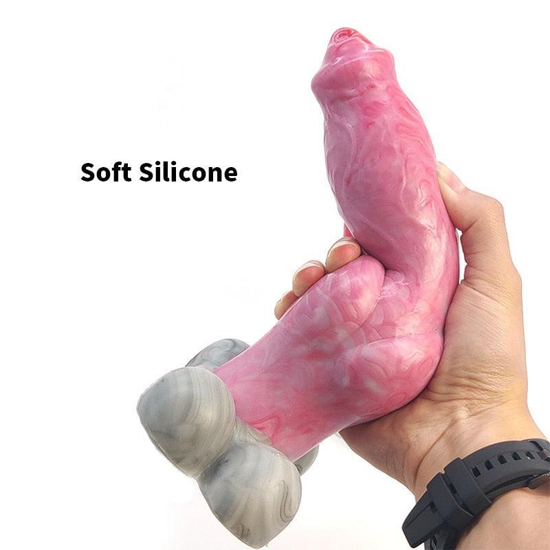 Remote Control Ejaculating Dildo Vibrator - LUSTLOVER