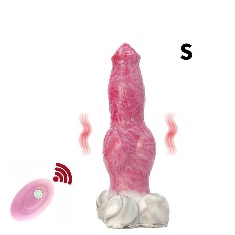 Remote Control Ejaculating Dildo Vibrator - LUSTLOVER