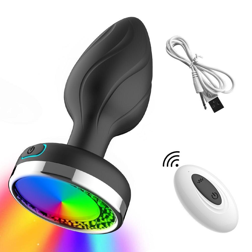 Remote Control Light Butt Plug - LUSTLOVER