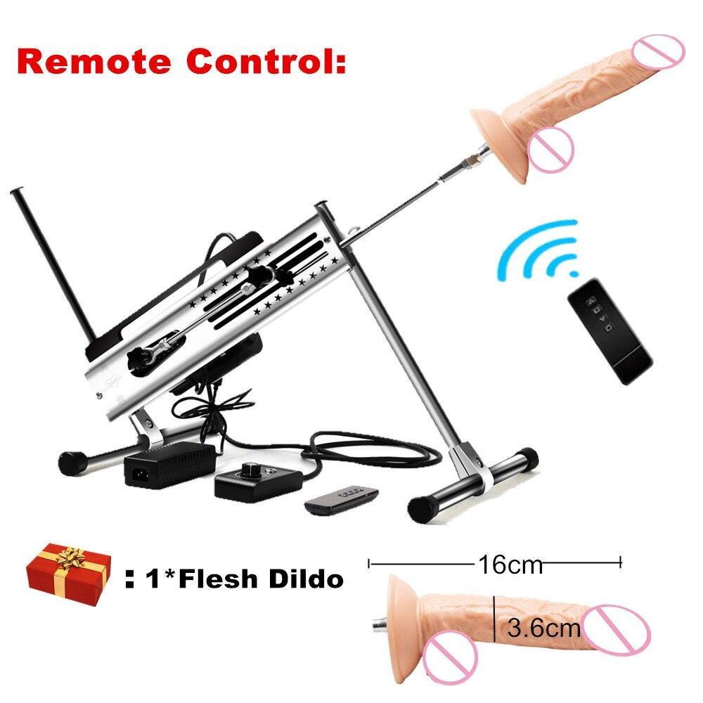 Remote Control Sex Machine Dildo Plugs Kits - LUSTLOVER