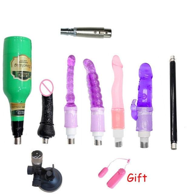 Remote Control Sex Machine Dildo Plugs Kits - LUSTLOVER