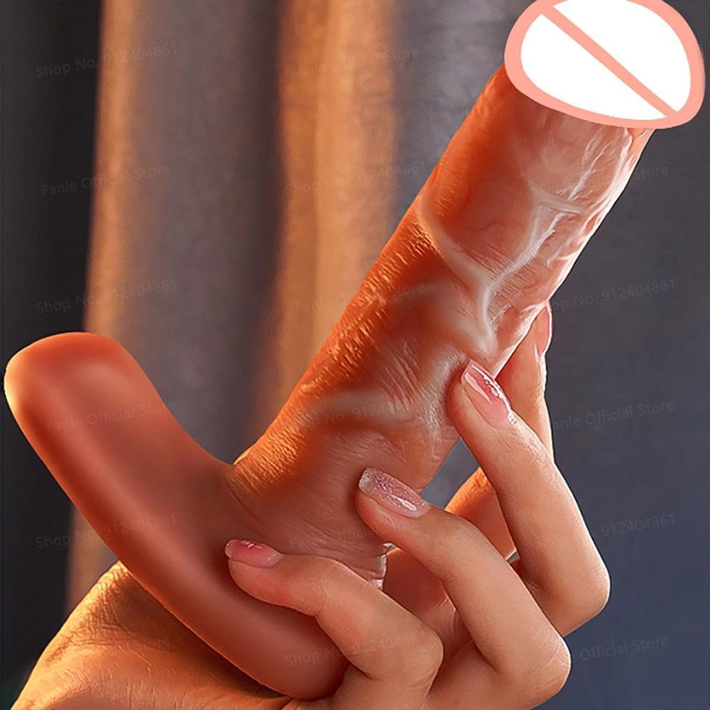 Remote Control Thrusting Butt Plug Dildo - LUSTLOVER