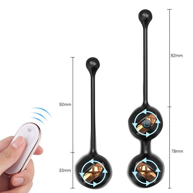 Remote Control Vibrator Kegel Balls - LUSTLOVER