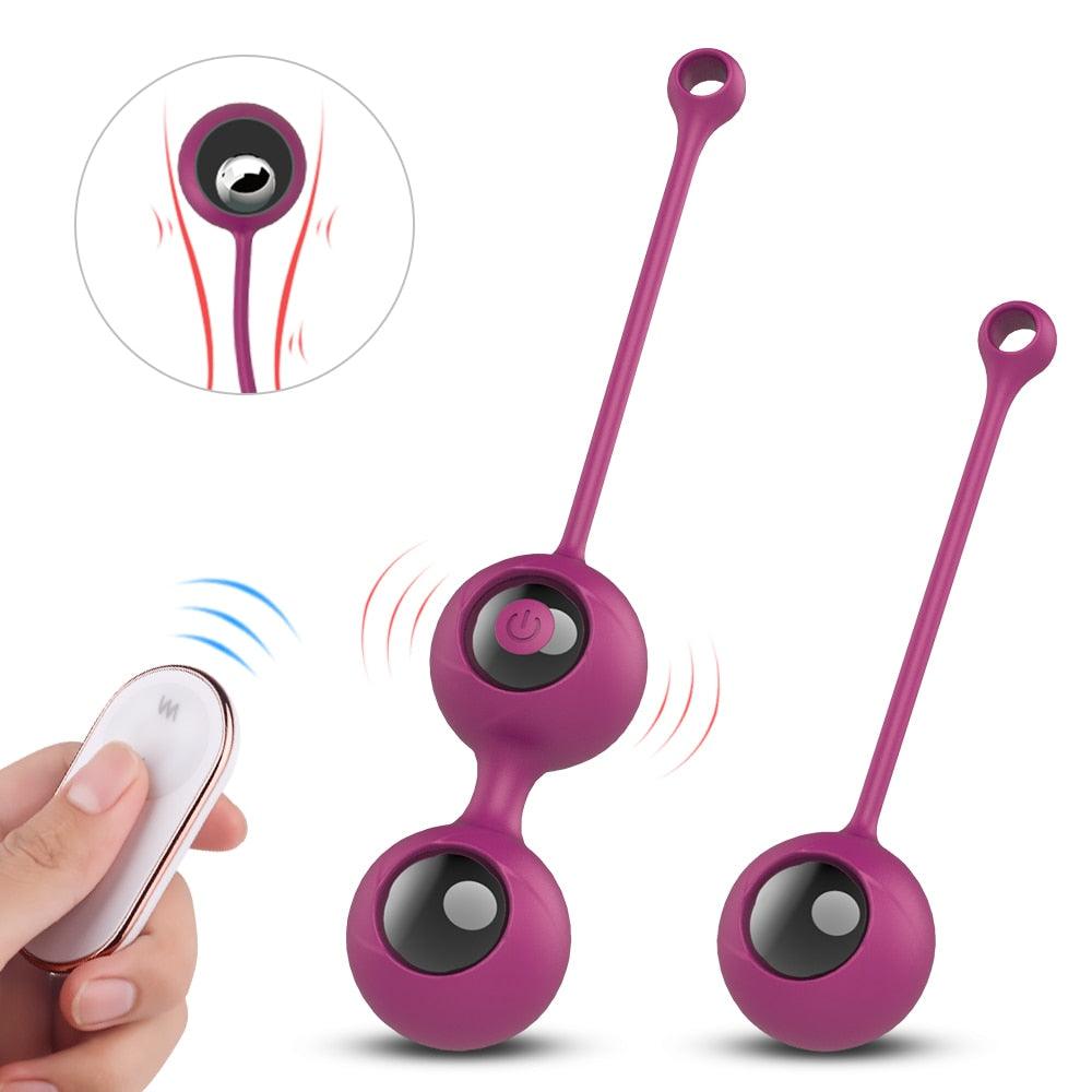 Remote Control Vibrator Kegel Balls - LUSTLOVER