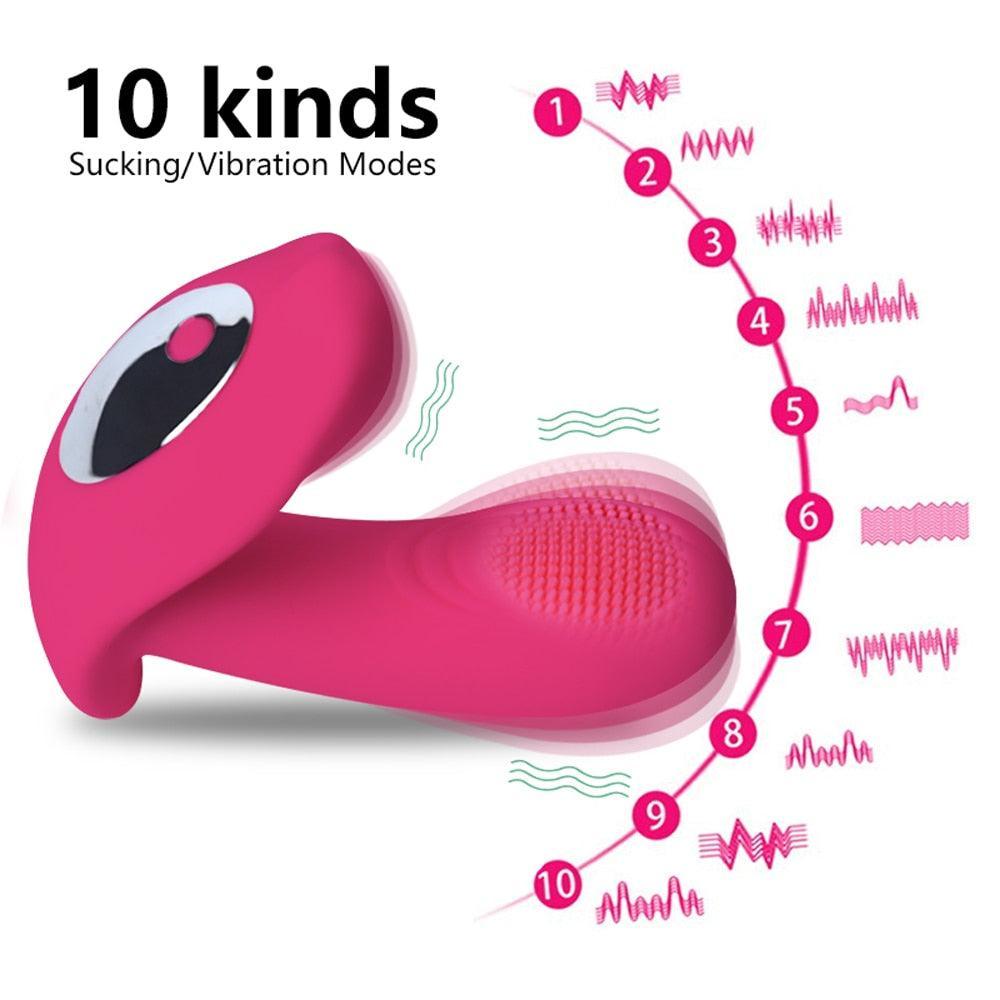 Remote Control Wearable Dildo Vibrators - LUSTLOVER