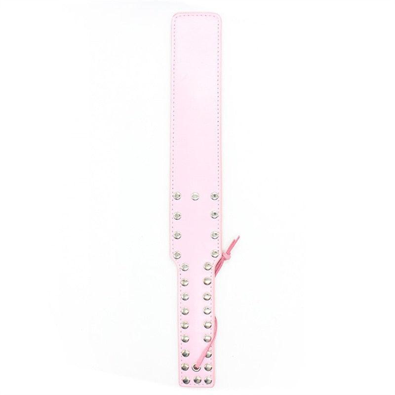 Rivet Spikes Spanking Paddle - LUSTLOVER