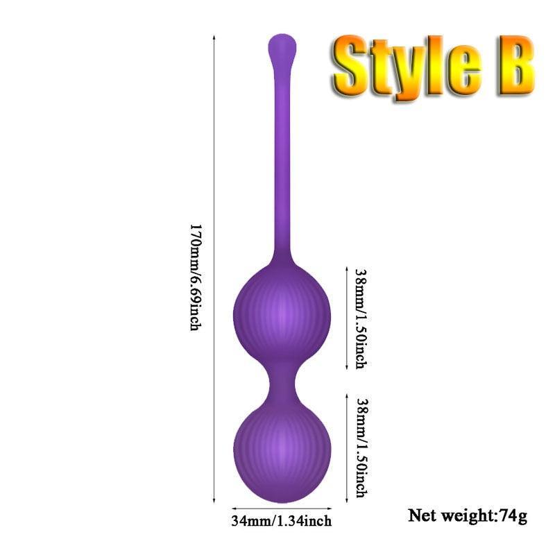 Safe Silicone Smart Kegel Ball - LUSTLOVER