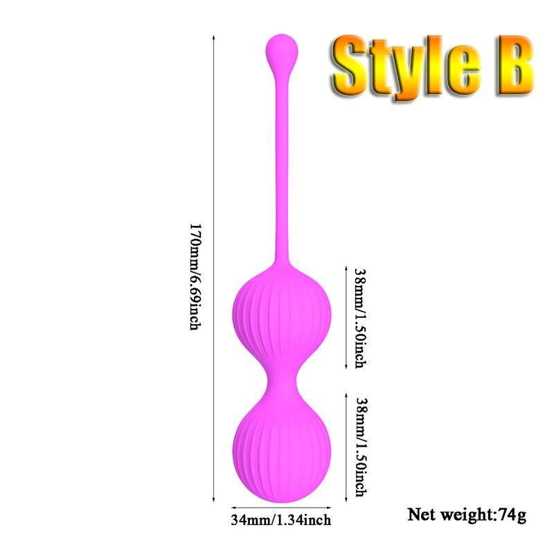 Safe Silicone Smart Kegel Ball - LUSTLOVER