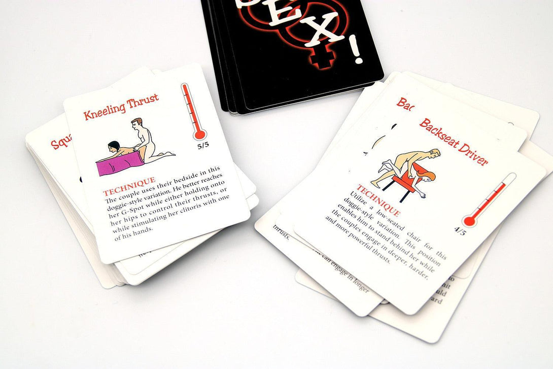 Sexual Positions Cards - LUSTLOVER