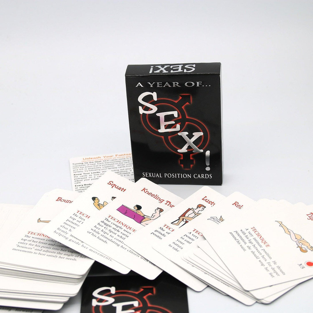 Sexual Positions Cards - LUSTLOVER