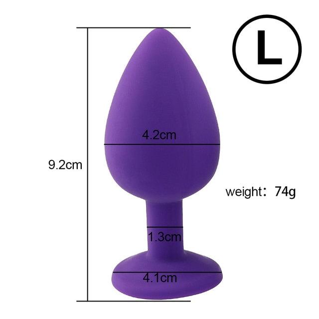 Silicone Butt Plug - LUSTLOVER