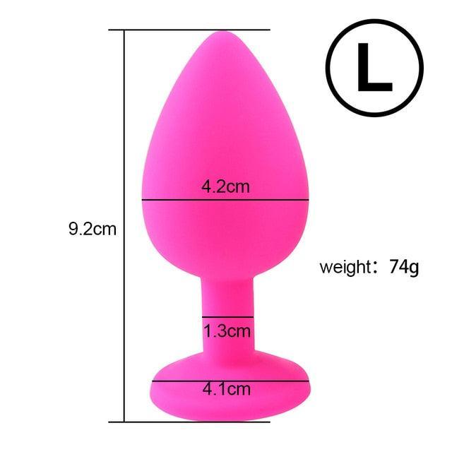 Silicone Butt Plug - LUSTLOVER