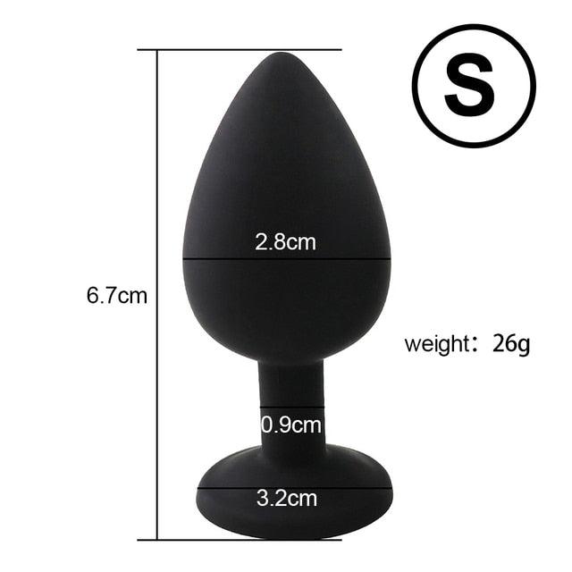 Silicone Butt Plug - LUSTLOVER