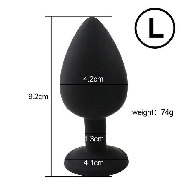 Silicone Butt Plug - LUSTLOVER