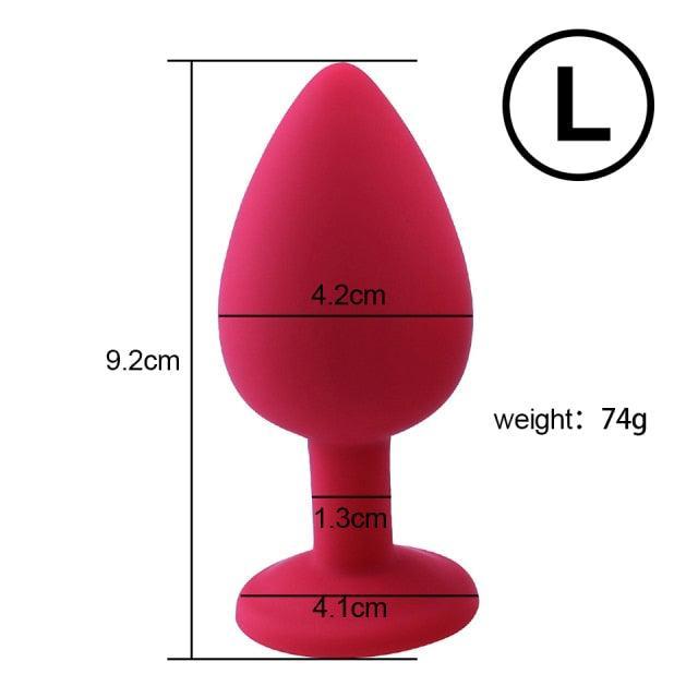 Silicone Butt Plug - LUSTLOVER