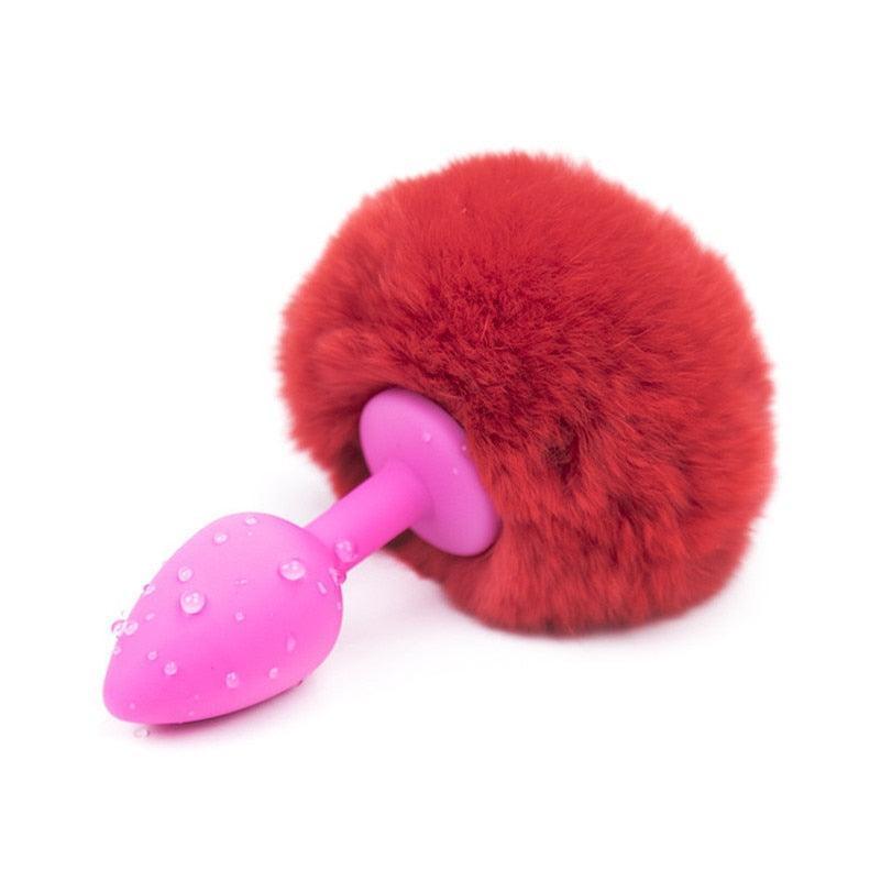 Silicone Butt Plug With Smail Tail - LUSTLOVER