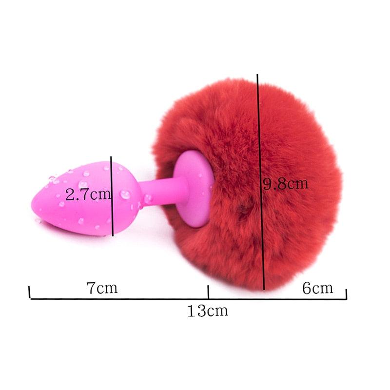 Silicone Butt Plug With Smail Tail - LUSTLOVER