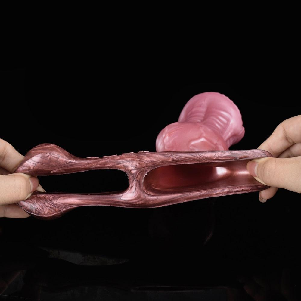 Silicone Fantasy Sheath Cock Enlargement - LUSTLOVER