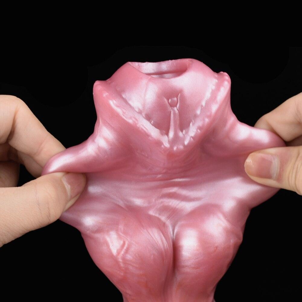 Silicone Fantasy Sheath Cock Enlargement - LUSTLOVER