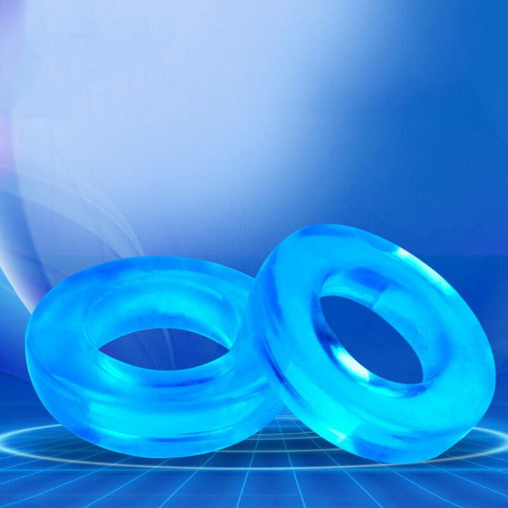 Silicone Gel Stretchy Cock Ring - LUSTLOVER