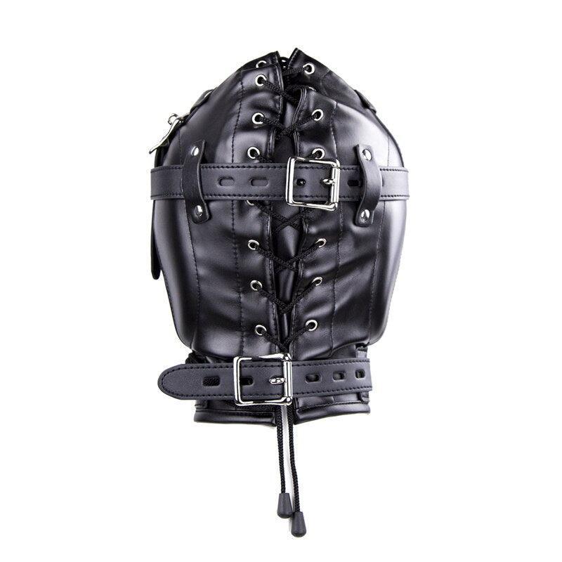 Slave Leather Femdom Hood - LUSTLOVER