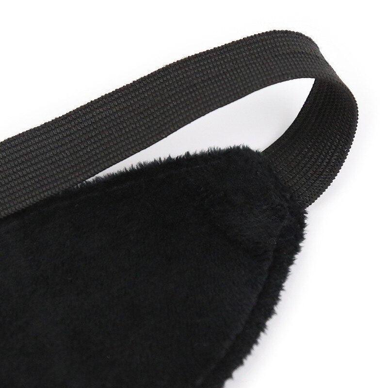 Soft Leather Eye Mask - LUSTLOVER