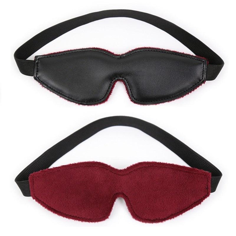 Soft Leather Eye Mask - LUSTLOVER