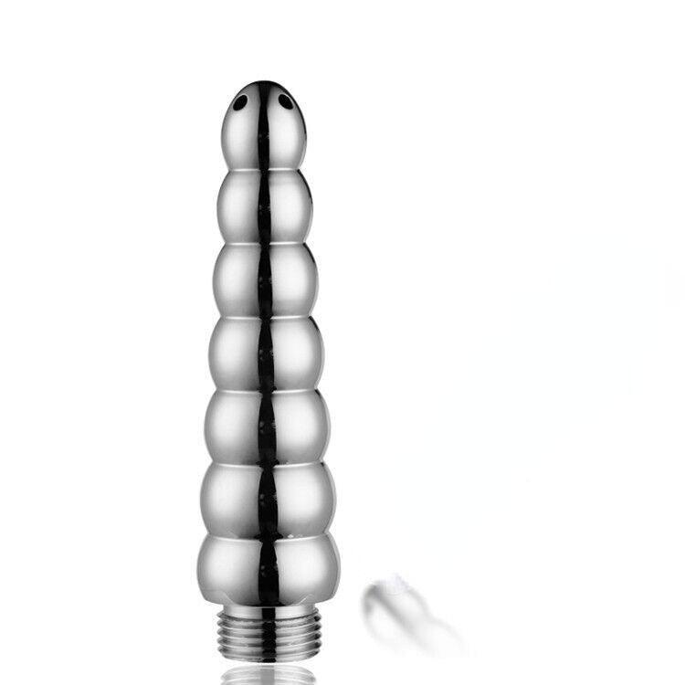 Stainless Steel Douche With Beads - LUSTLOVER