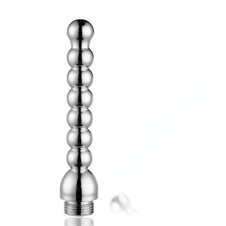 Stainless Steel Douche With Beads - LUSTLOVER