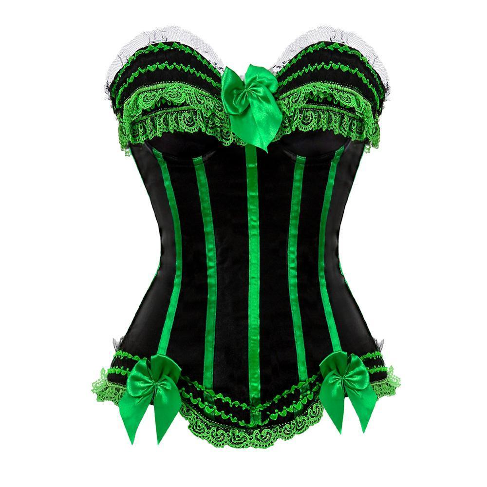 Steampunk Striped Corset - LUSTLOVER