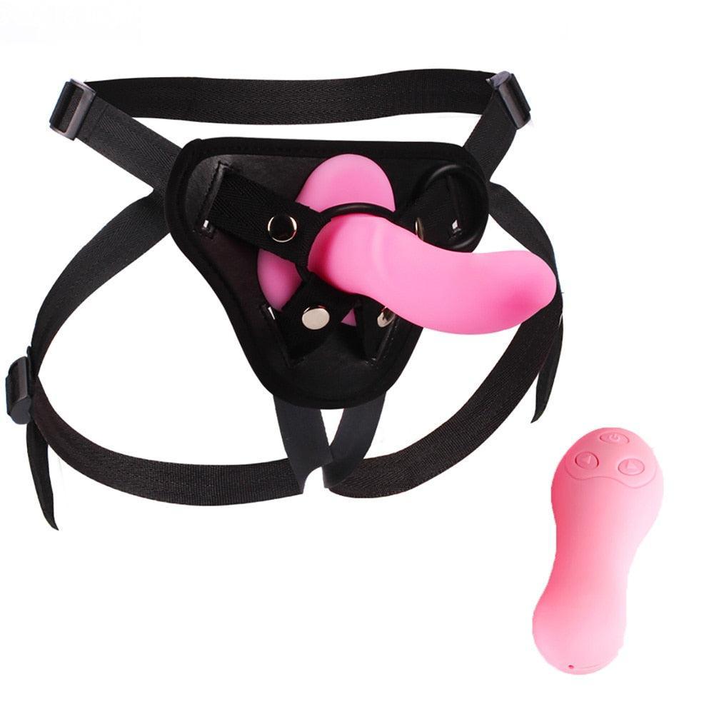 Strap On Harness Vibrating Panty - LUSTLOVER