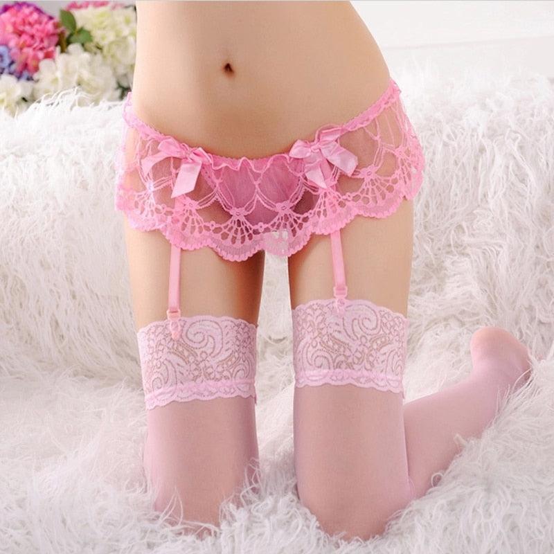 Suspender Stocking Set - LUSTLOVER