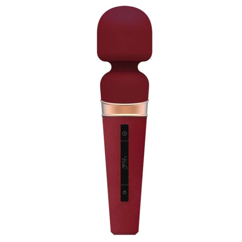 Touch Screen Silicone Massage Wand Vibrators - LUSTLOVER