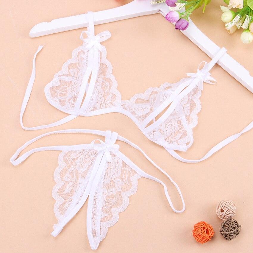 Transparent Lace Sexy Underwear Set - LUSTLOVER