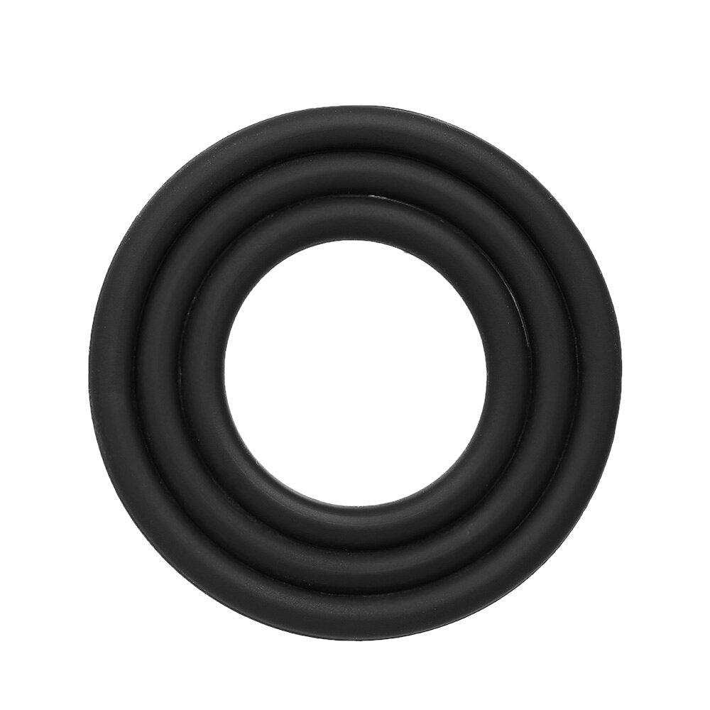 Trinity Silicone Cock Rings Set - LUSTLOVER
