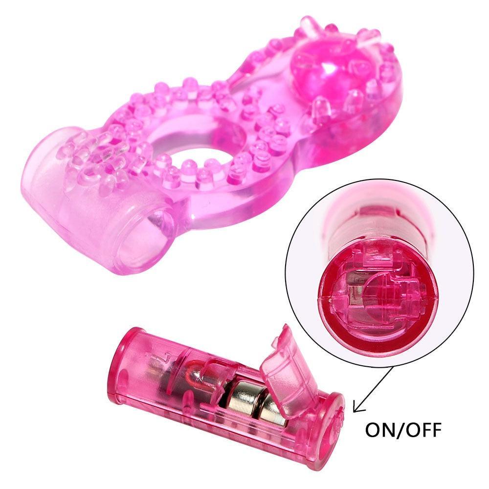 Vibrator Cock Ring - LUSTLOVER