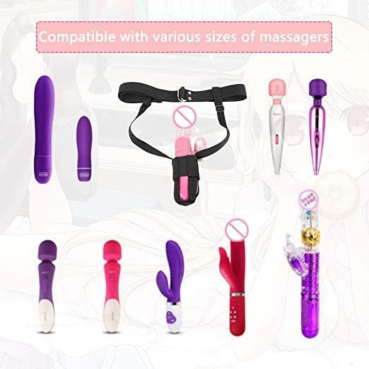 Vibrator Constrained Forced Strap - LUSTLOVER