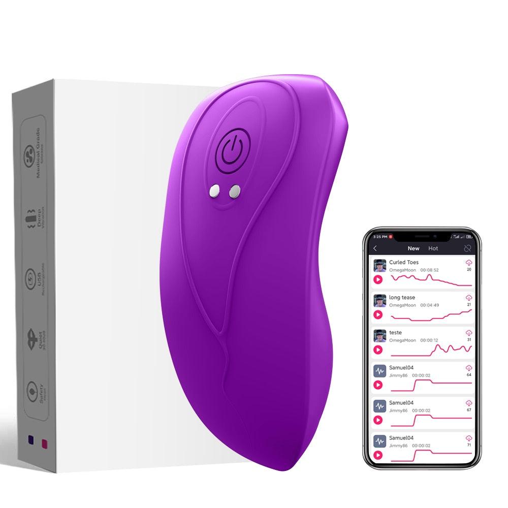 Wearable Vibrator Wireless APP Remote Panties - LUSTLOVER