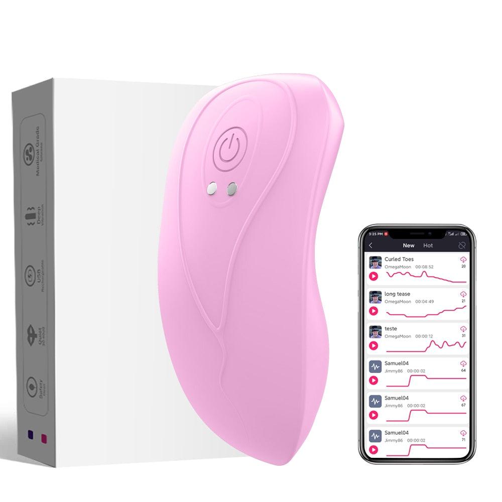 Wearable Vibrator Wireless APP Remote Panties - LUSTLOVER