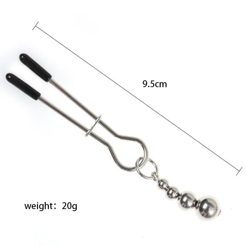 Weighted Metal Nipple Clamp - LUSTLOVER