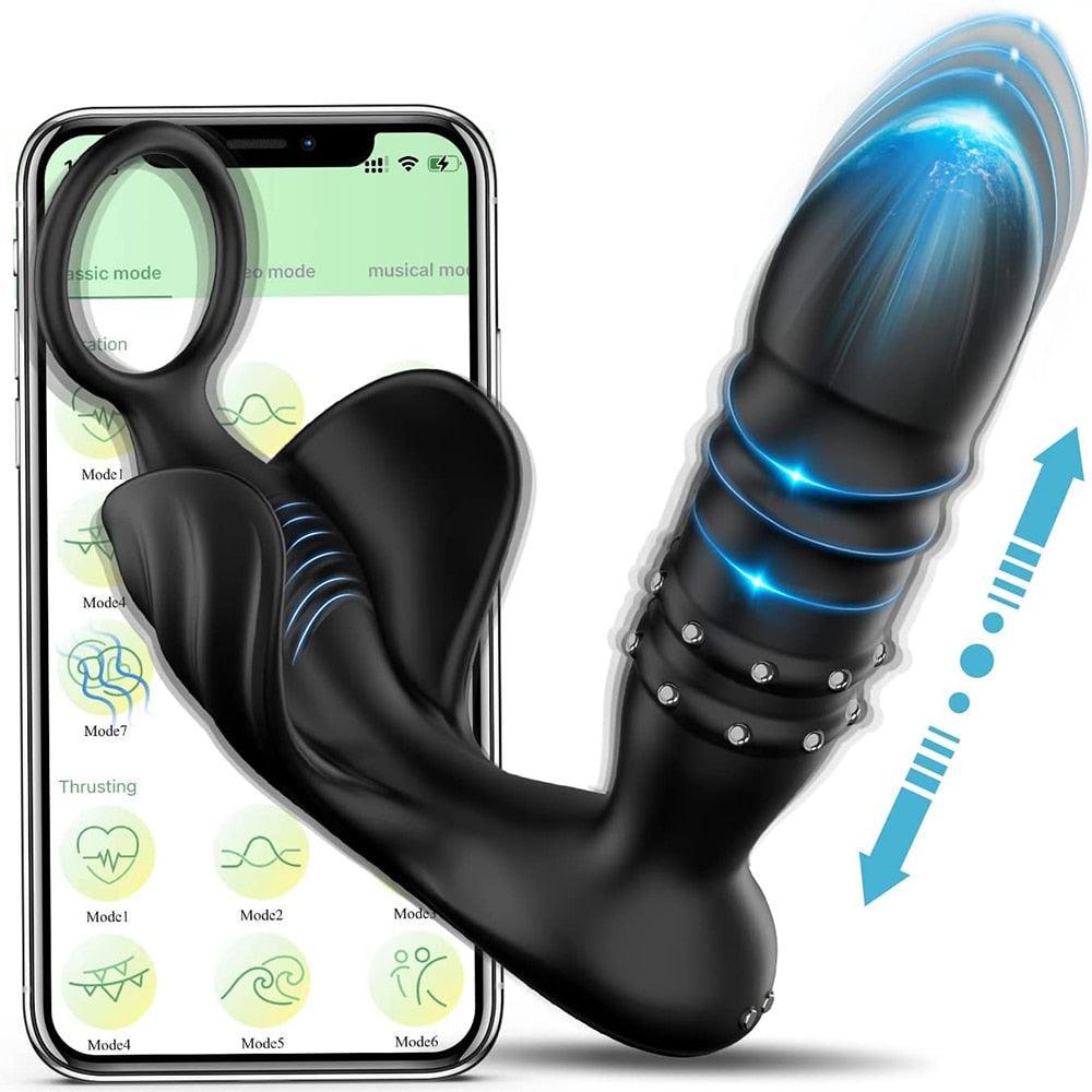 APP Control Prostate Massager - LUSTLOVER