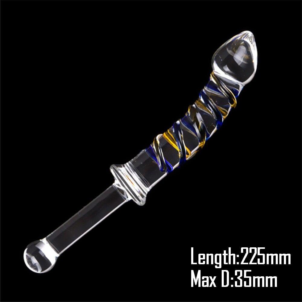 Double-Ended Glass Dildo - LUSTLOVER