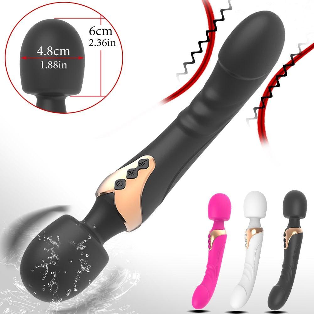 Dual Motor Dildos Vibrator - LUSTLOVER