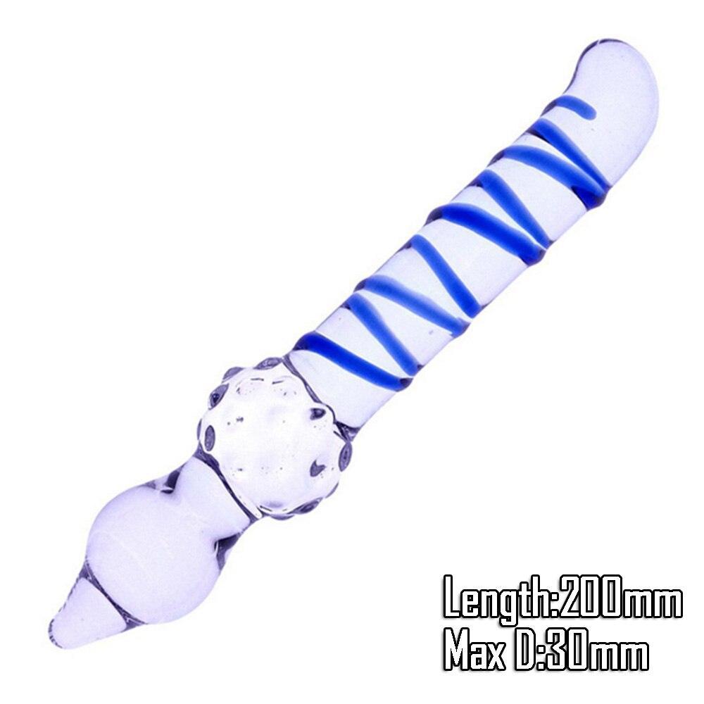 Glass Crystal Dildo - LUSTLOVER