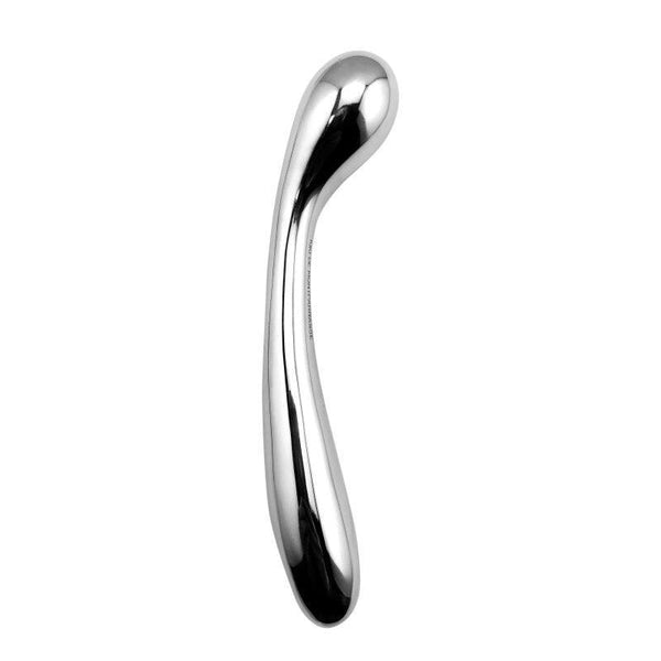 Heavy Stainless Steel Double-Ended Dildo - LUSTLOVER